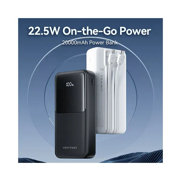 VENTION FHPW0 20000mAh LED Display Power Bank thumbnail 4