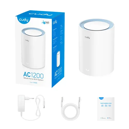 Cudy M1200 AC1200 Dual Band Mesh Router (1 Pack) thumbnail 2